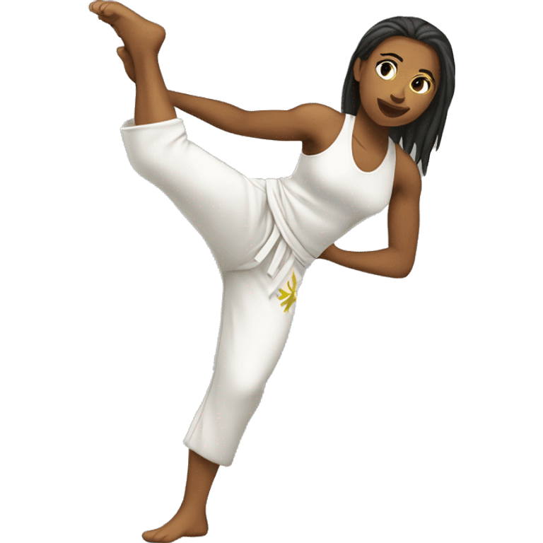 Capoeira mulher emoji