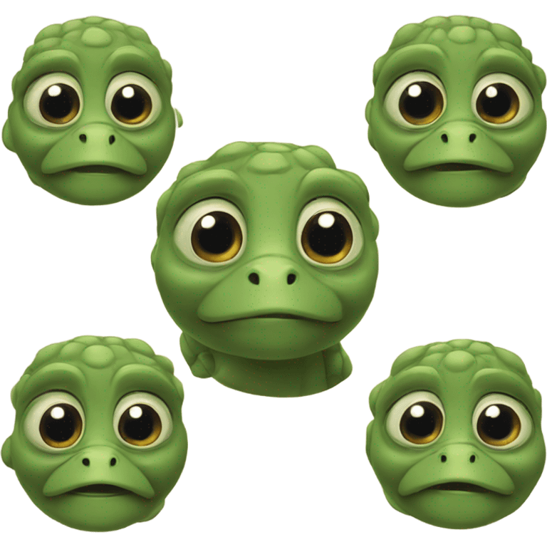 A wise turtle emoji