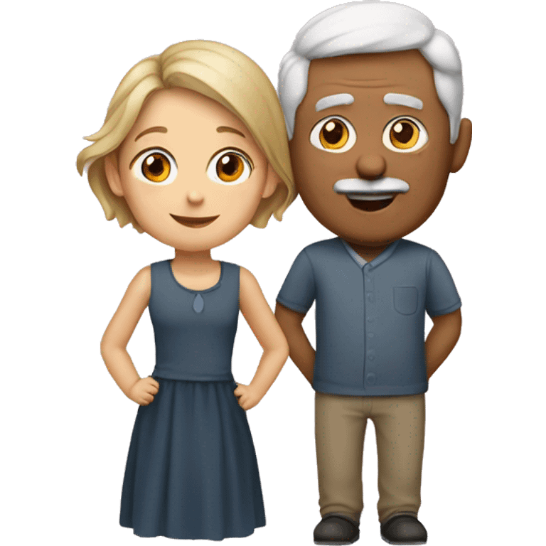 girl with granda emoji