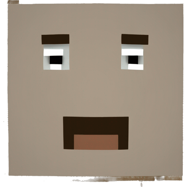 Bloque de tierra de Minecraft  emoji