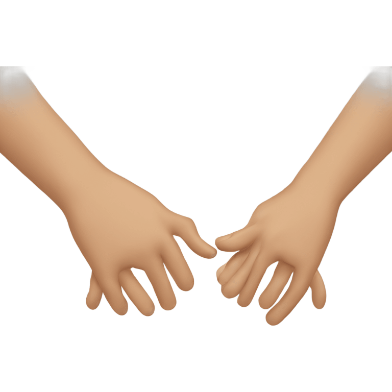 two russian hands greeting each other  emoji