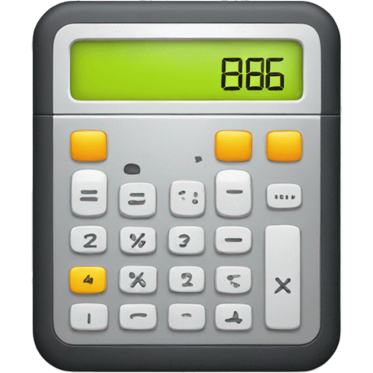 calculator without numbers emoji