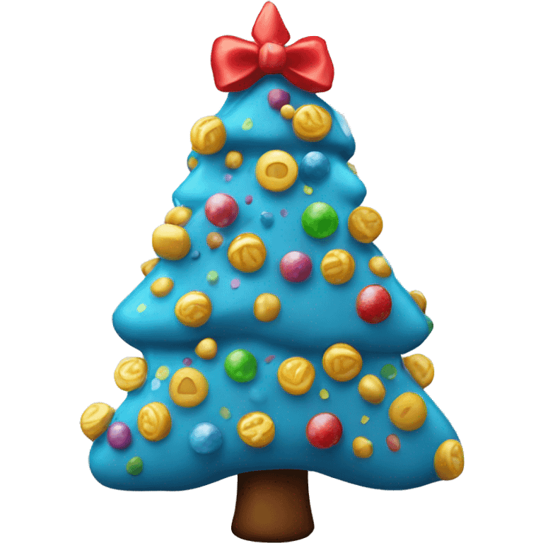 New year tree candy emoji