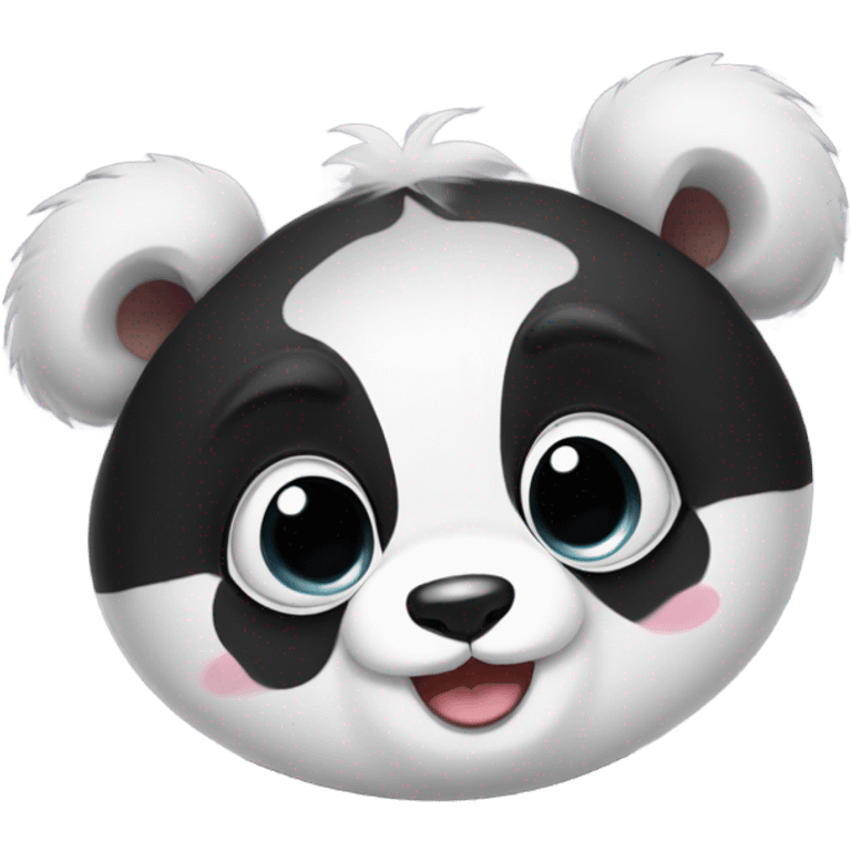 Panda cute  emoji