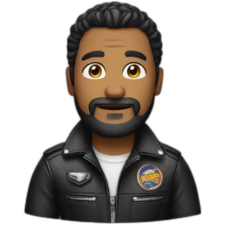 men in biker emoji