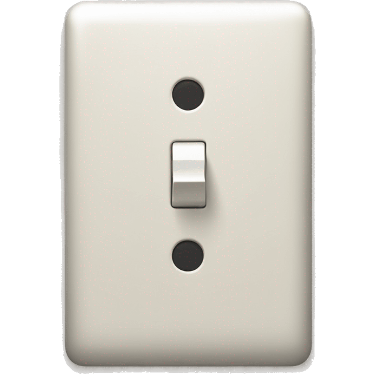 Light switch on emoji