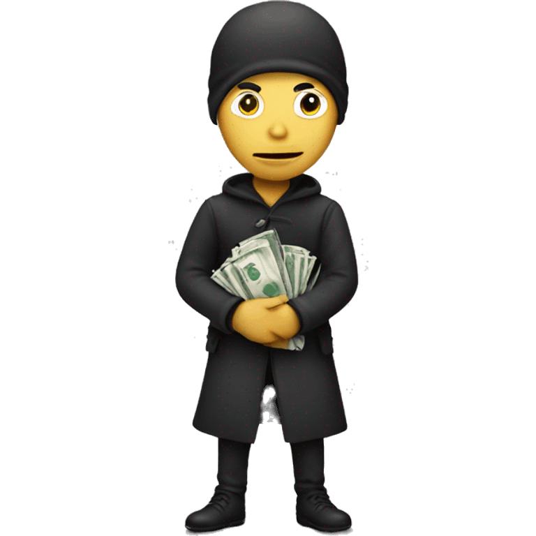 Thief With money emoji