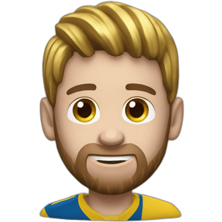 messi balon de oro emoji