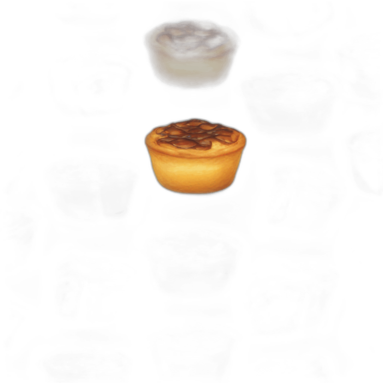 Pastel de nata emoji