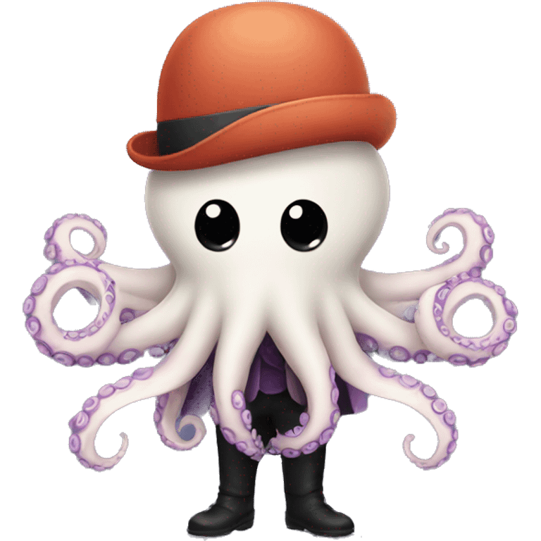 octopus in costume emoji