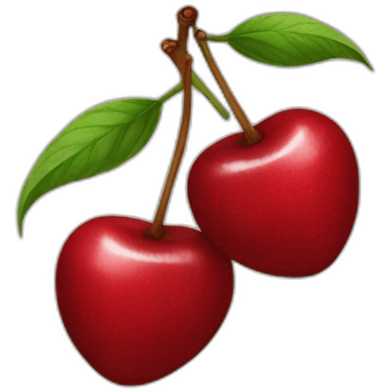 pair of Cherries emoji