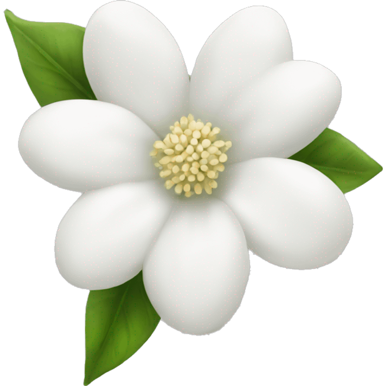 white flowers emoji