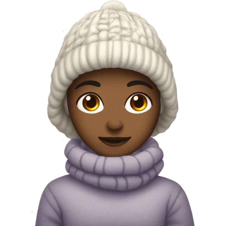 Winter cozy vibes emoji