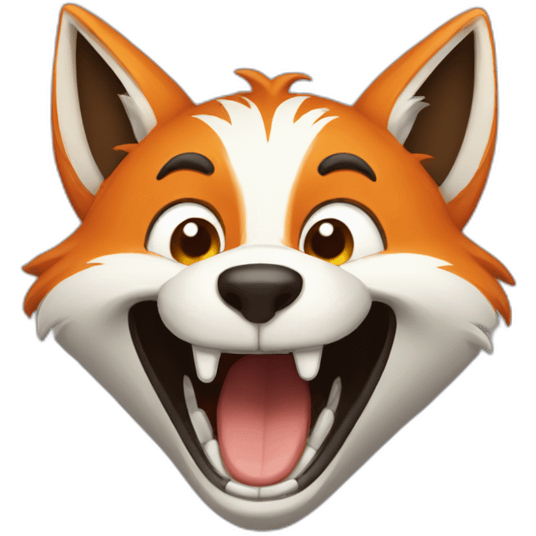 fox-laughing-with-tears emoji