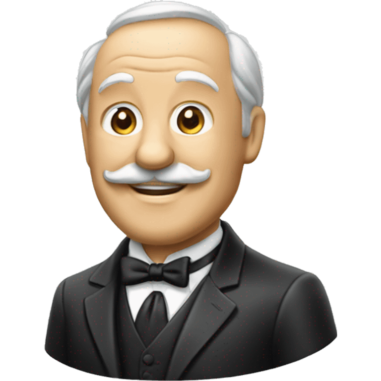 The man of monopoly game emoji