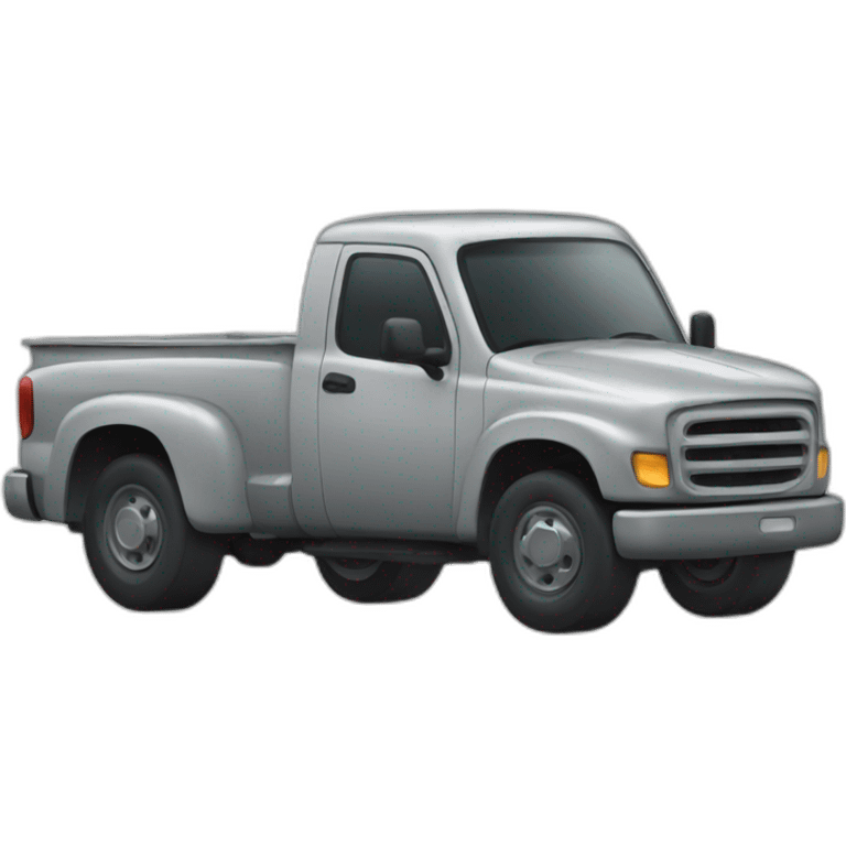 outlined icon of a truck emoji