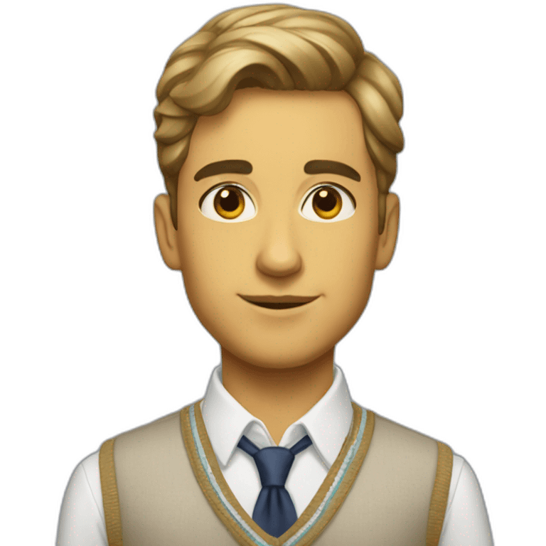 Hyperrealist Preppy spanish emoji