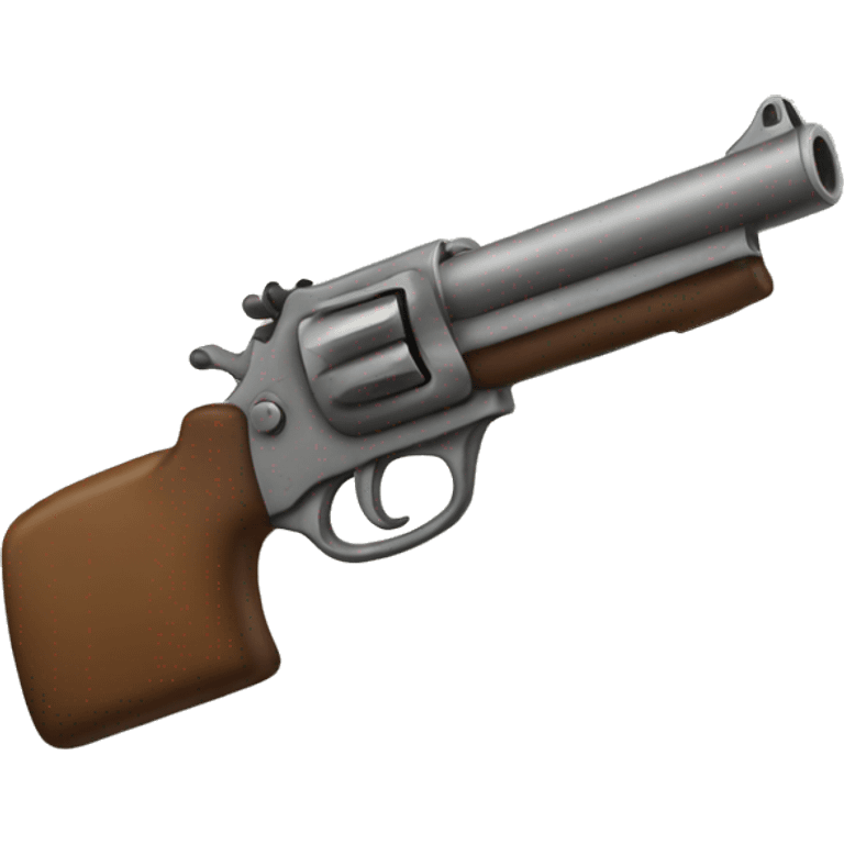 gun with a bow on it emoji