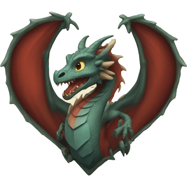 dragon heart emoji