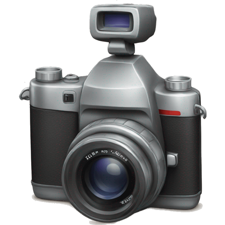 a camera emoji