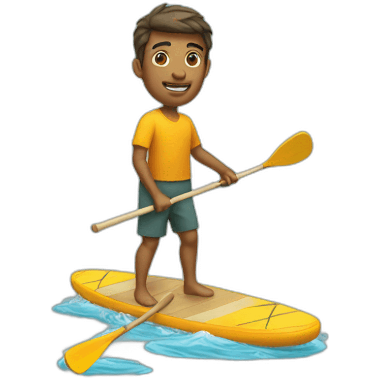 man playing paddle emoji