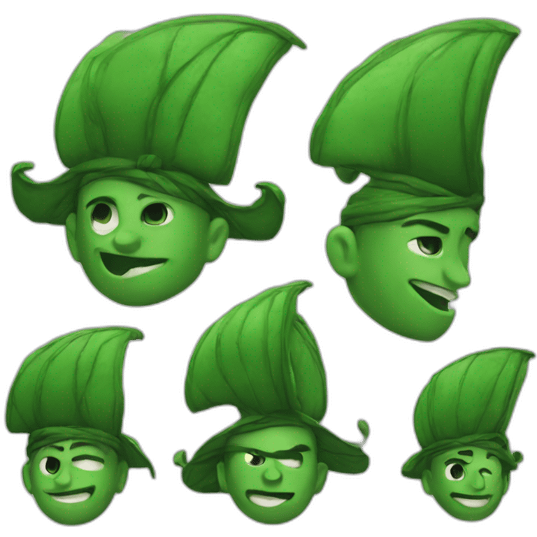 Green corsairs emoji