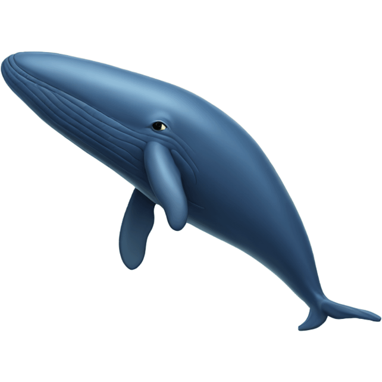 Blue whale surfing emoji