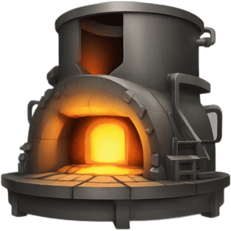 blast-furnace ironmaking emoji