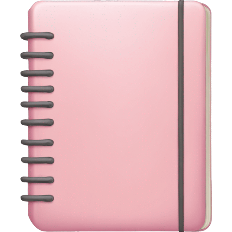 Light pink notebook emoji