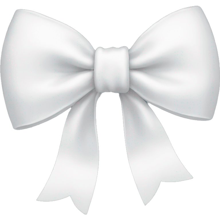 white bow emoji