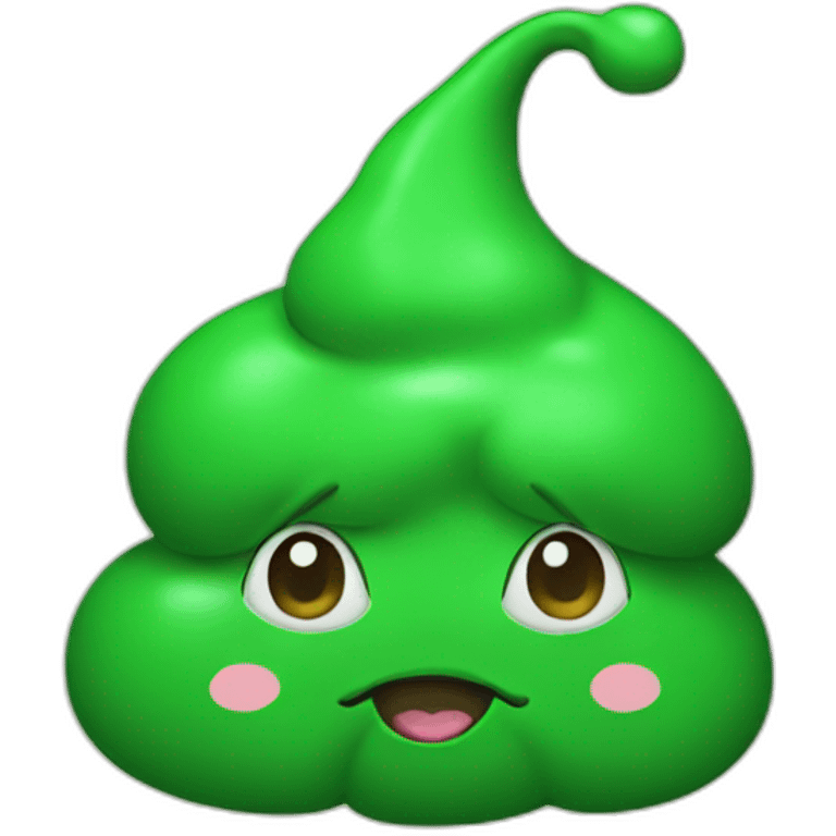 Green poop emoji