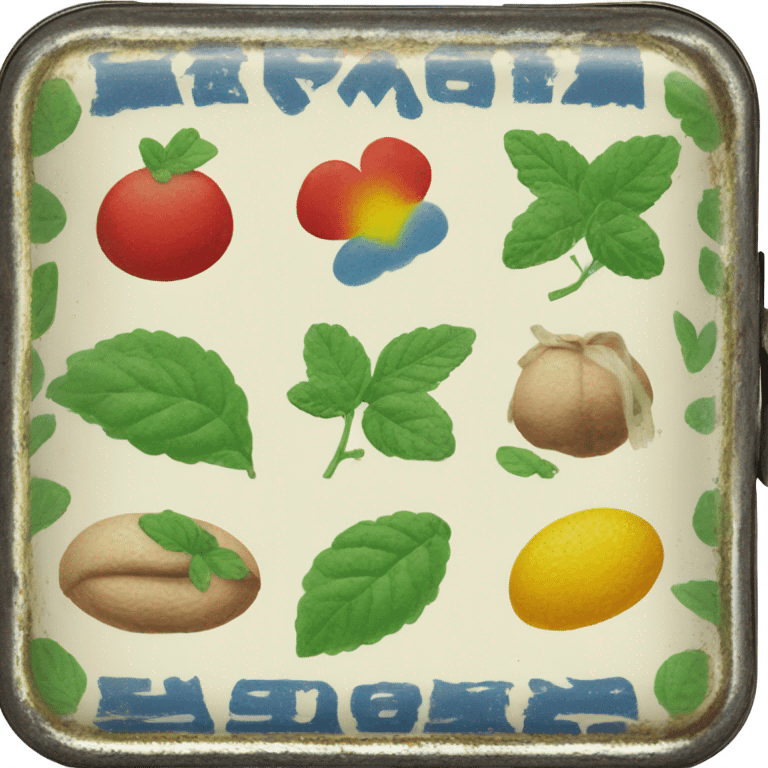 mint tin emoji