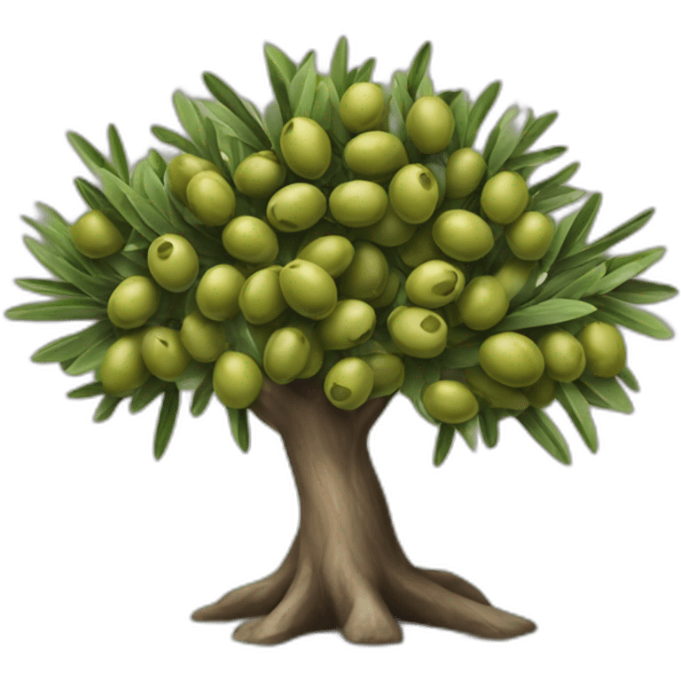 olive tree emoji