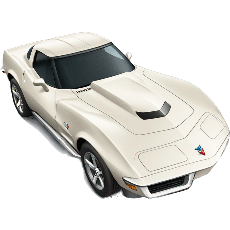 Corvette car emoji