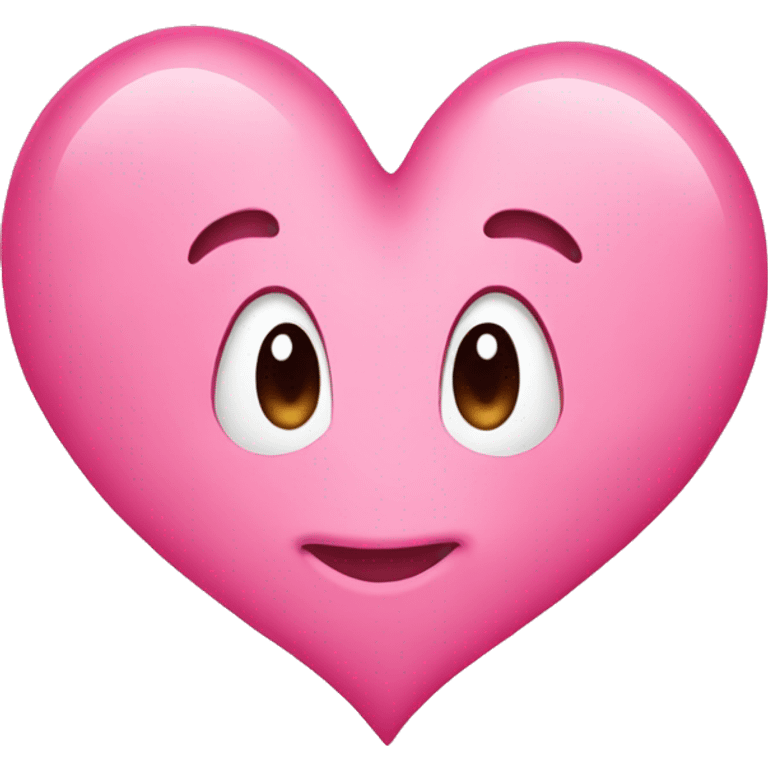 pink heart emoji emoji