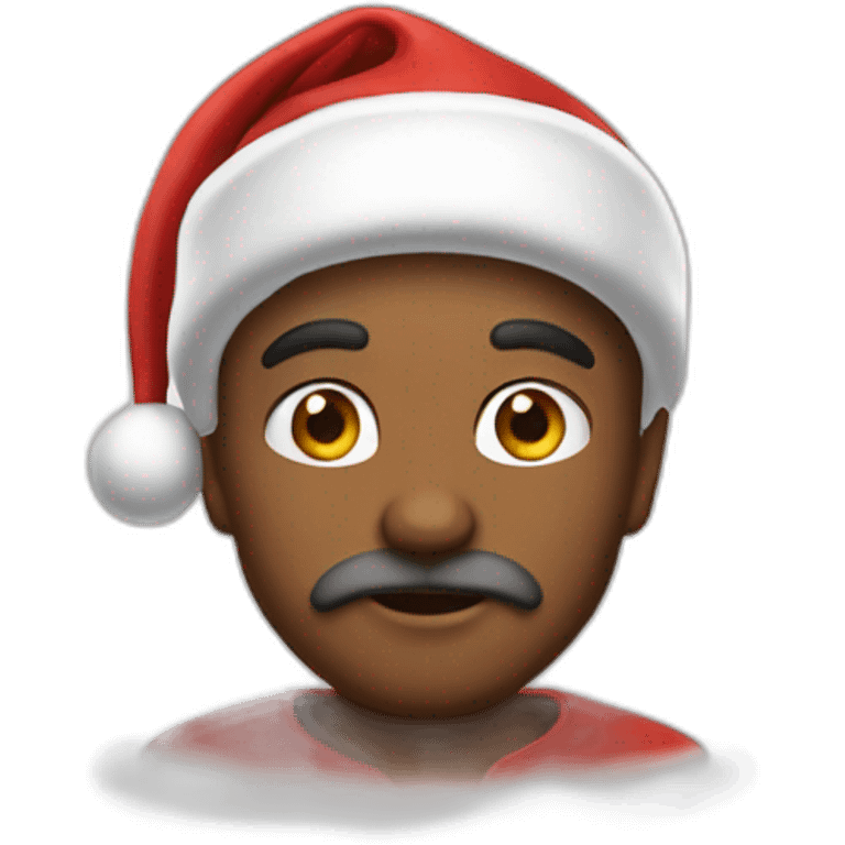 santa claus ebrio emoji