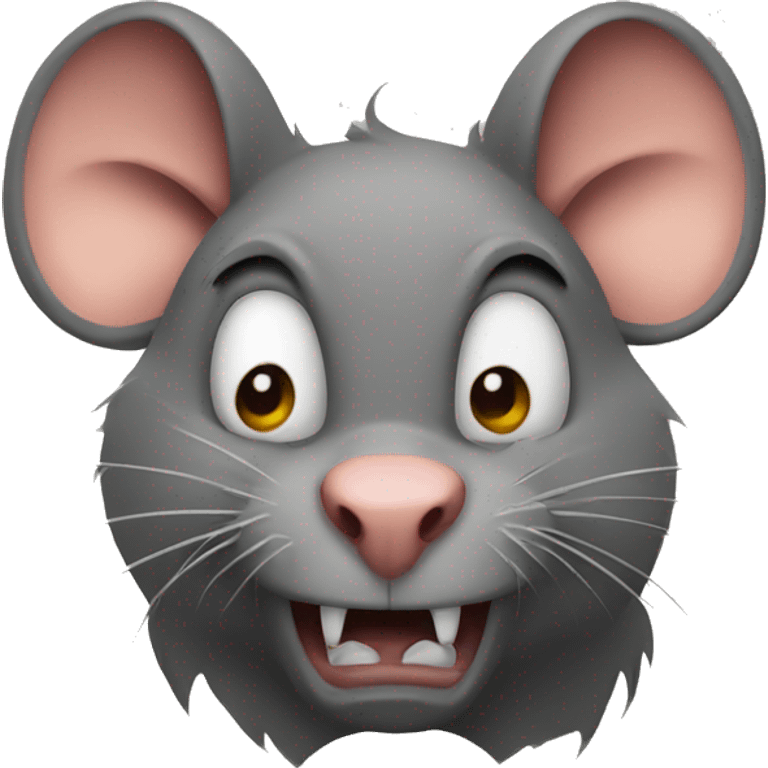 Angry rat  emoji