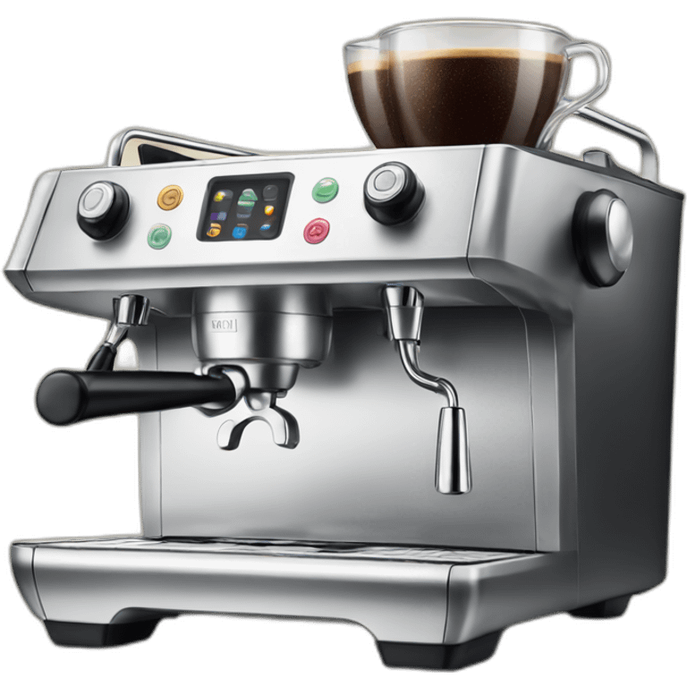 espresso machine by apple emoji