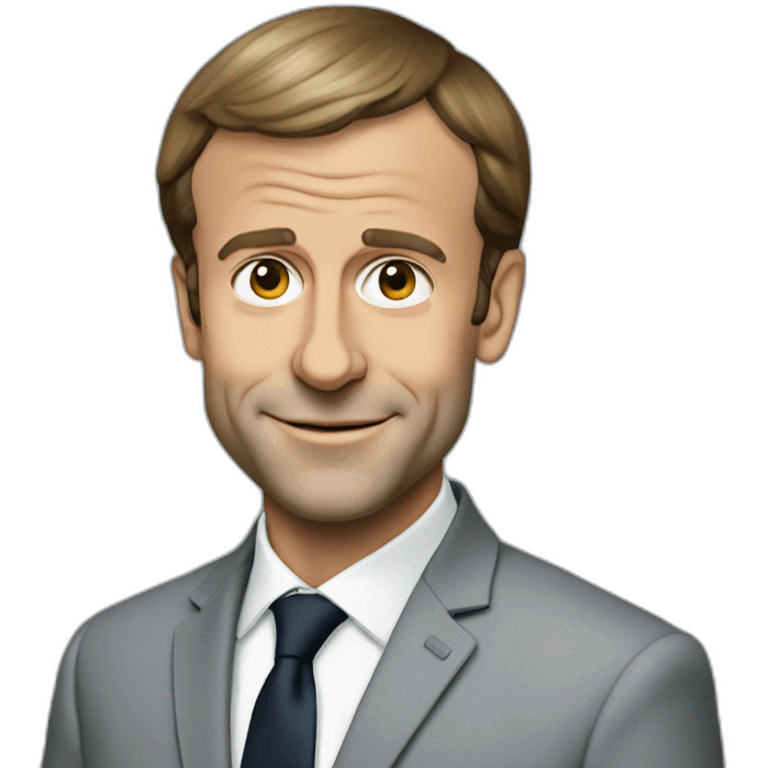 Emmanuel Macron emoji