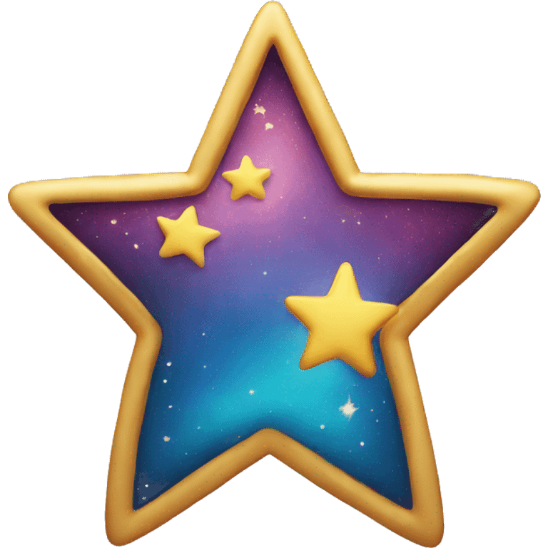 Wishing on a star emoji