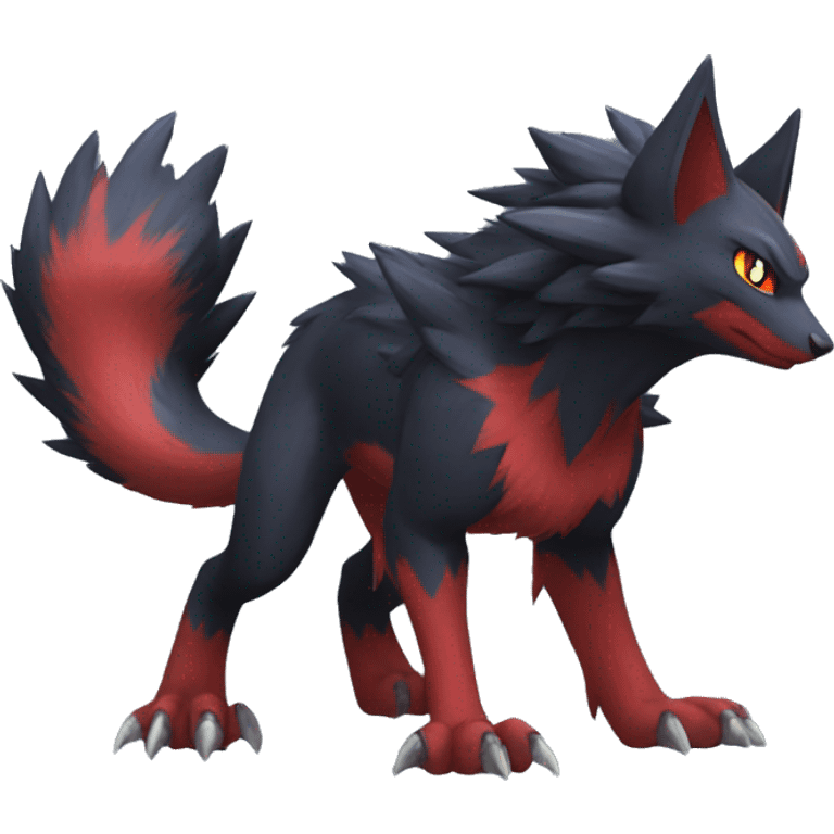 Nargacuga-Litten-Zoroark full body emoji