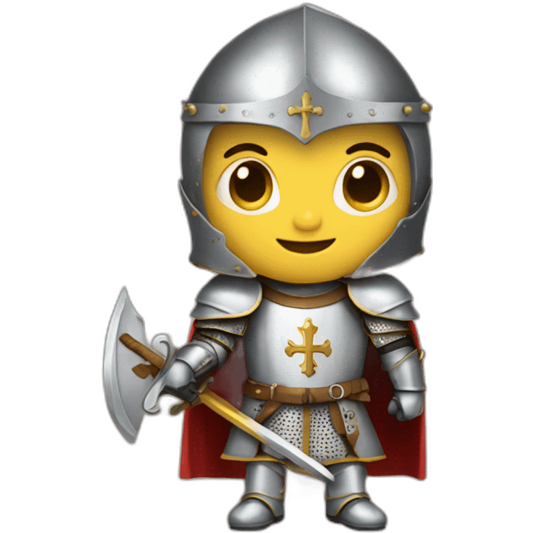 Catholic knight emoji