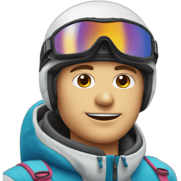 moniteur de ski esf emoji