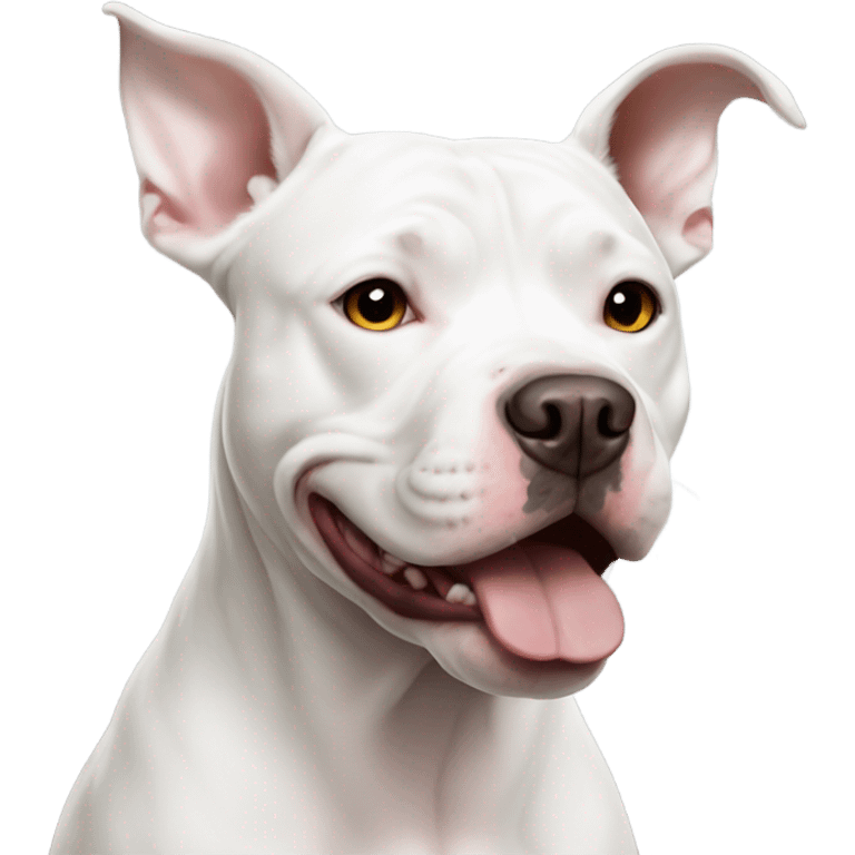 white pitbull emoji