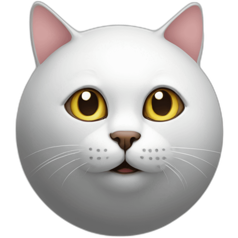 spherical cat emoji