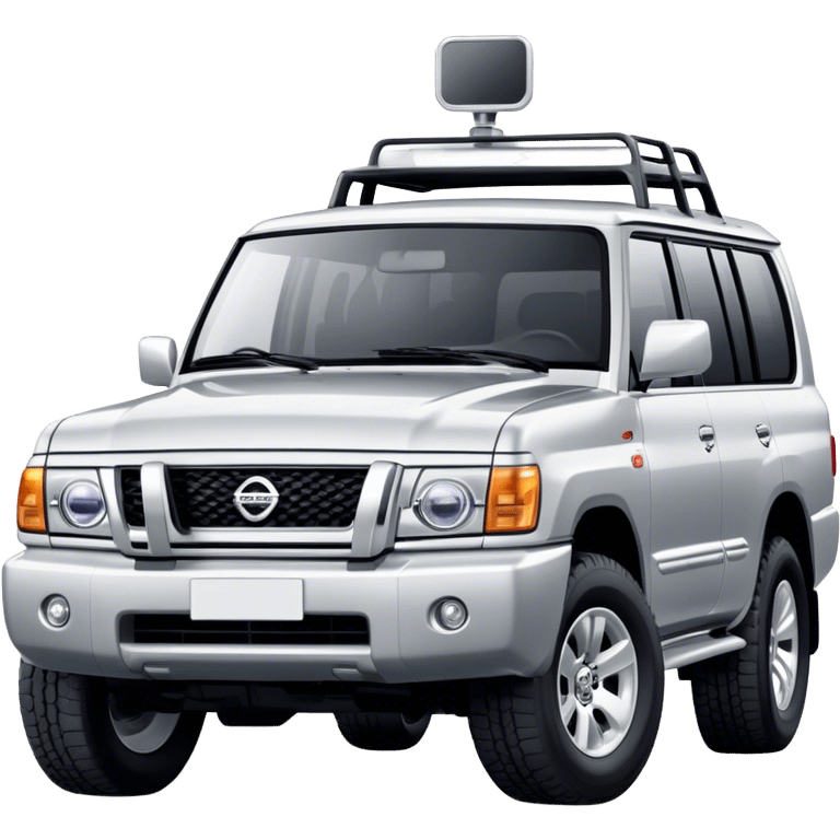 Nissan Patrol - Nissan (Model Year: 2022) (Iconic colour: Silver) emoji