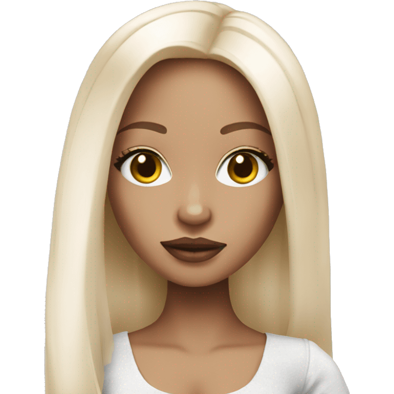 White bratz doll emoji