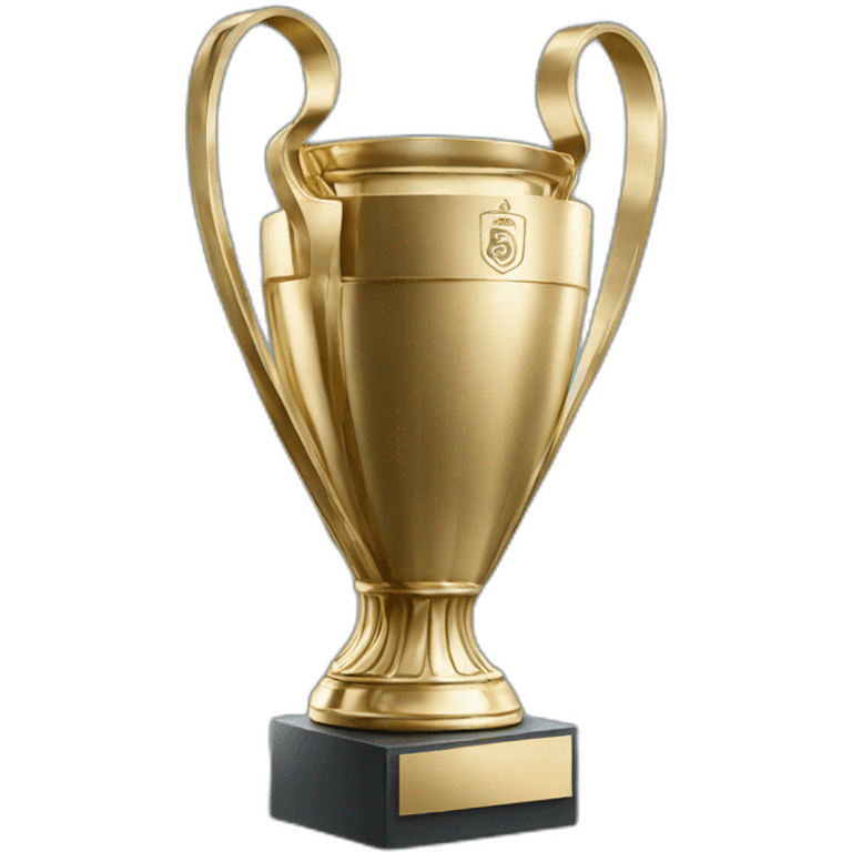 Champions league trophy emoji