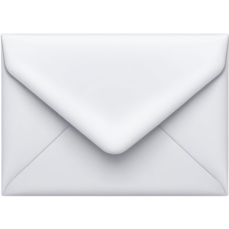 White envelope emoji