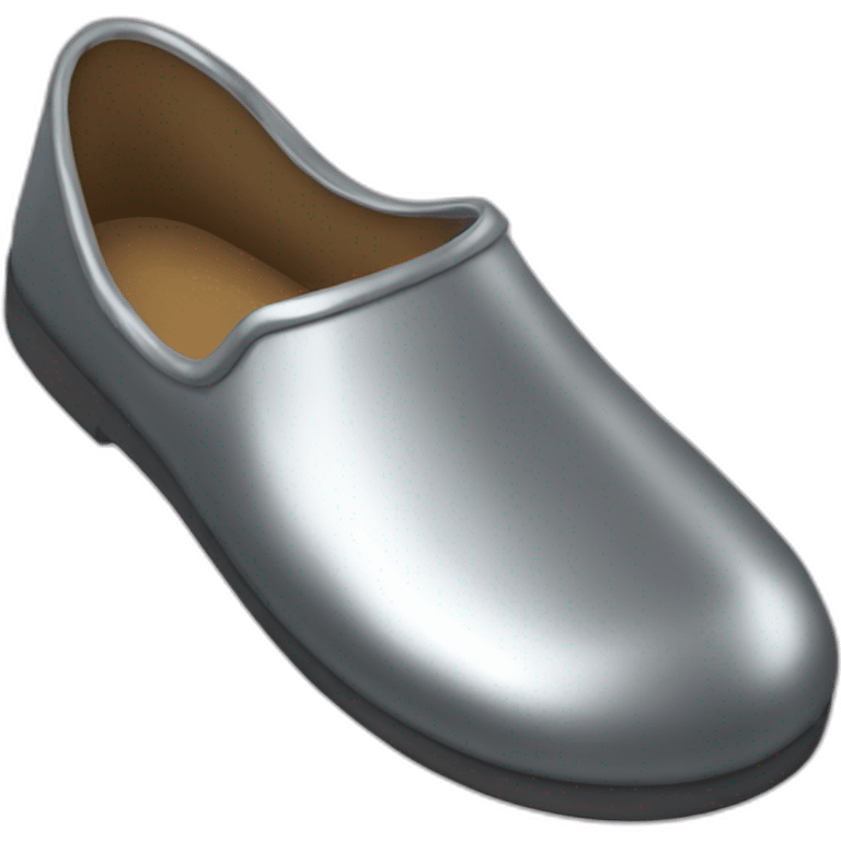 metallic slippers emoji